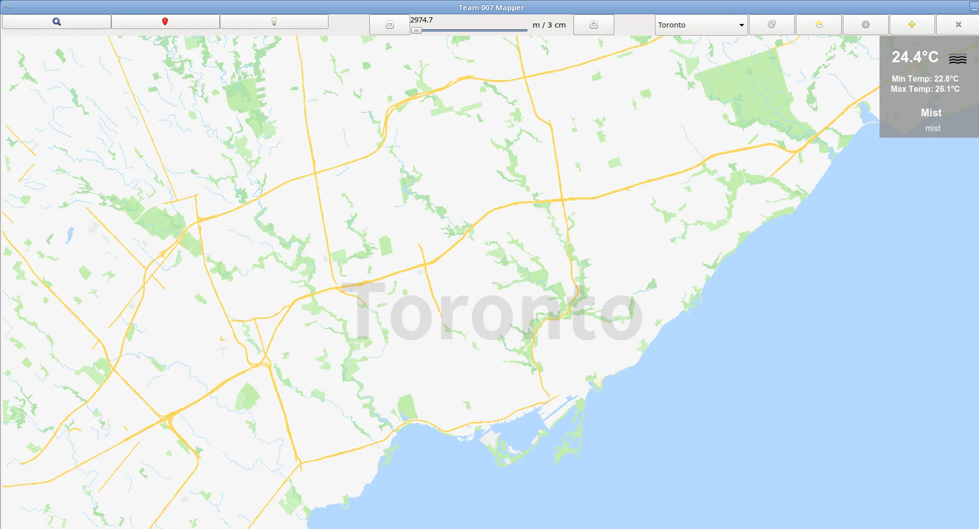 Mapper 截图 - 多伦多