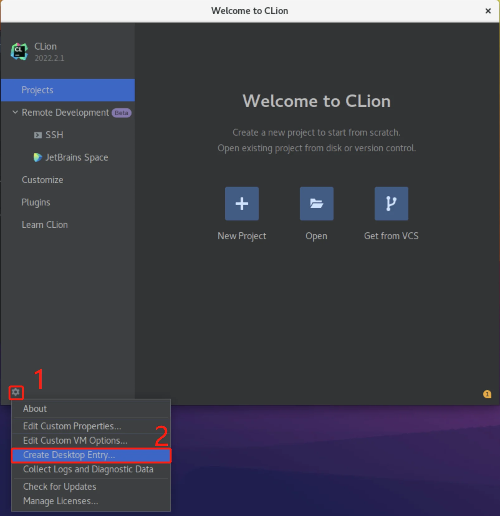 CLion Desktop Entry